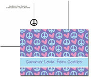 Postcards by iDesign - Hearts & Peace (Camp)